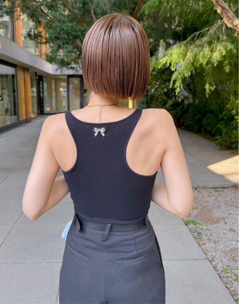 【NEW ITEMS】clear rope camisole