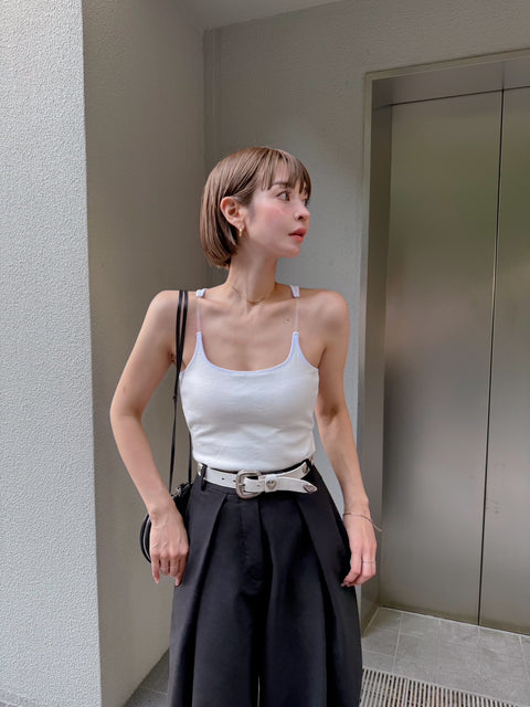 【NEW ITEMS】clear rope camisole