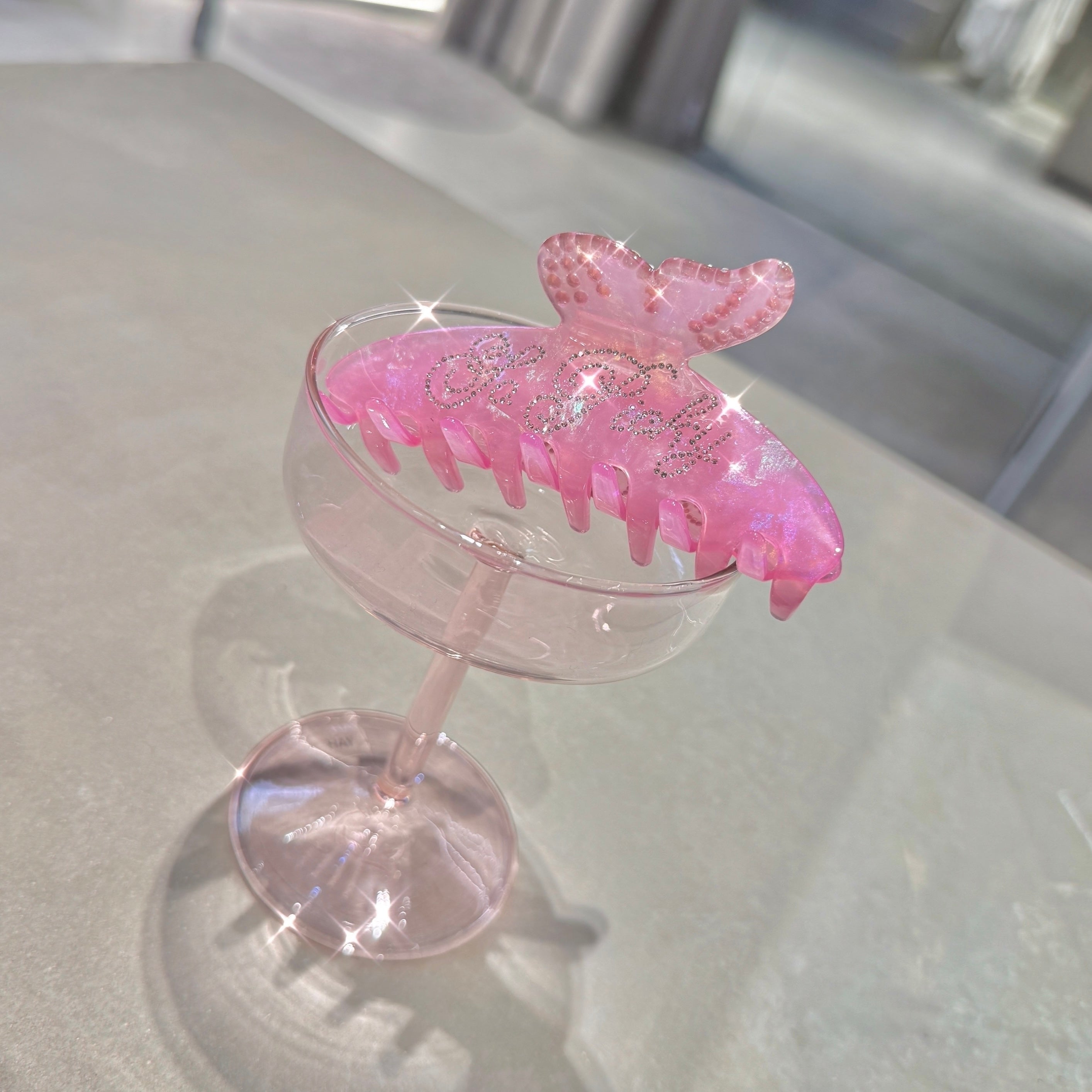 Butterfly Rhinestone Clip – PICKY THE SHOP