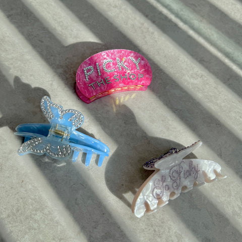 【NEW ITEMS】Butterfly Rhinestone Clip