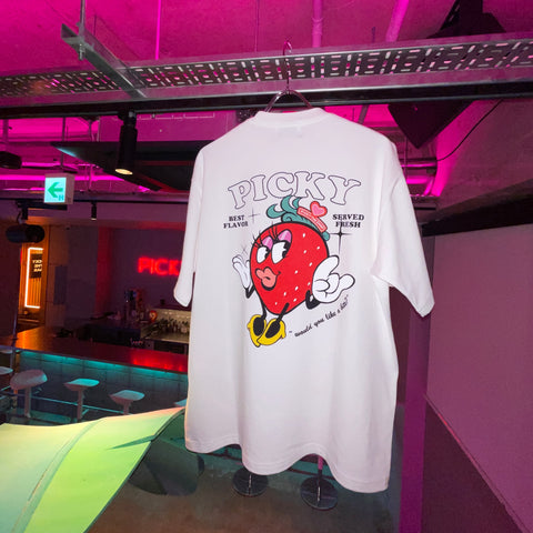 PICKY ORIGINAL“STRAWBERRY T-shirt”