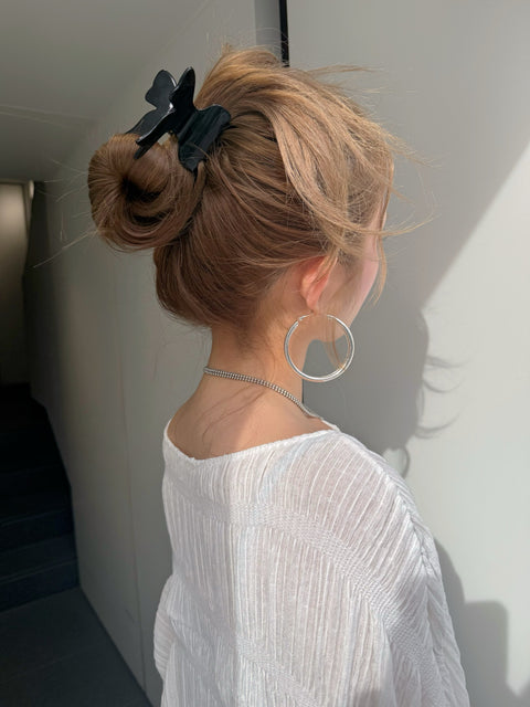 Bow hair clip♡