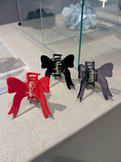 Bow hair clip♡