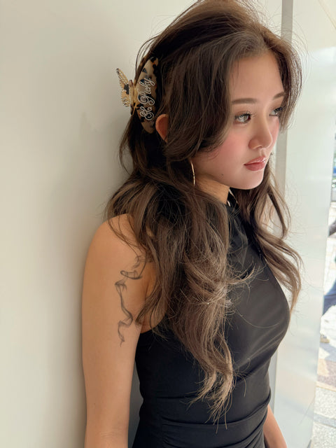 Twinkle butterfly clip