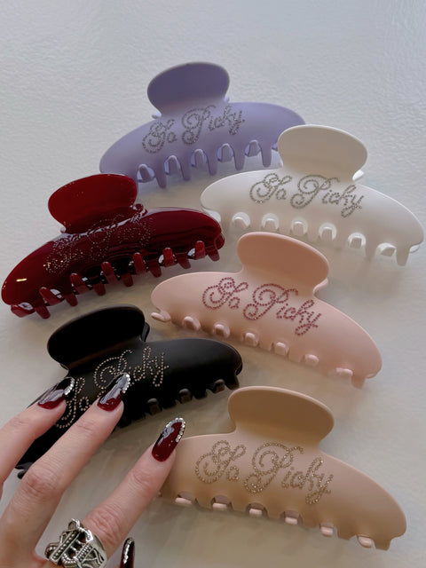 Matte hair clip / Glossy hair clip