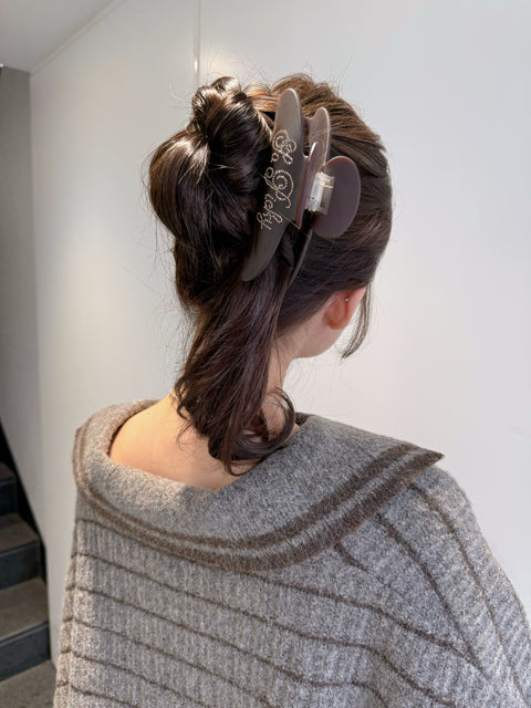 Matte hair clip / Glossy hair clip