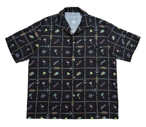 【Limited Edition】offline. × Picky the shop/bar “VACATION” Shirt