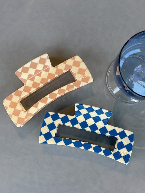 【NEW ITEMS】Checkered hair clip