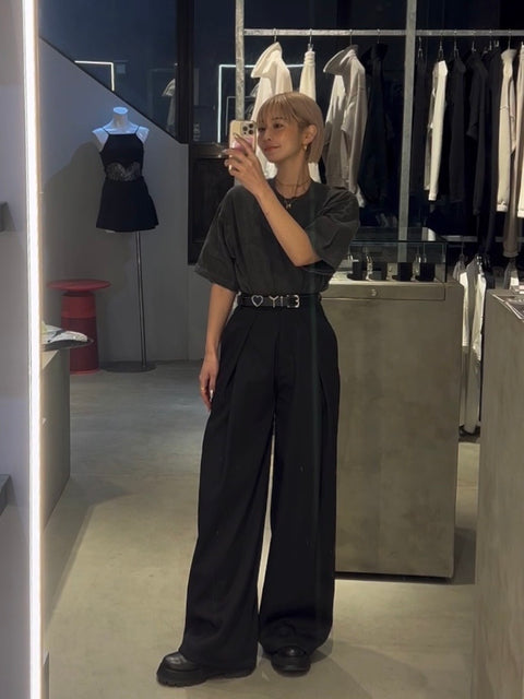 【NEW ITEMS】Wide slacks