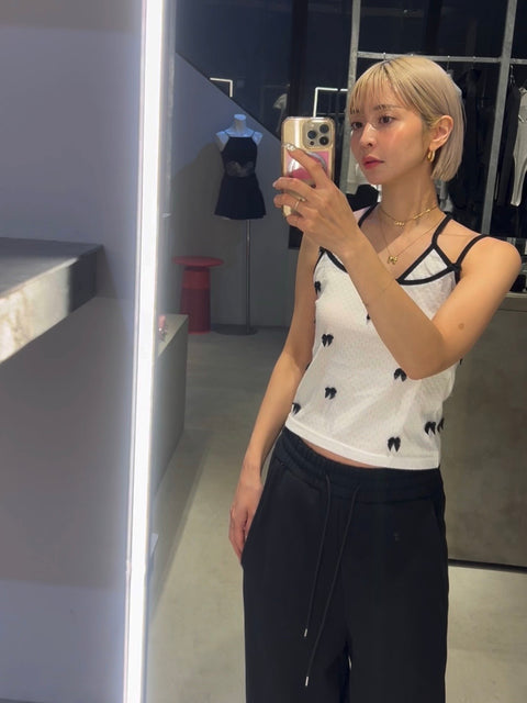 【NEW ITEMS】Ribbon camisole