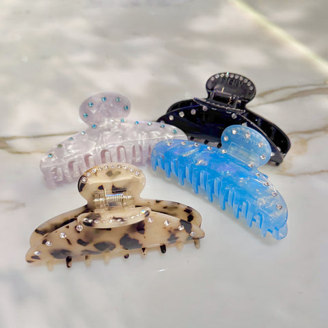 【NEW ITEMS】stone hair clip♡