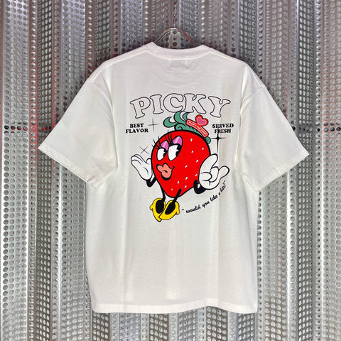 【NEW ITEMS】PICKY ORIGINAL“STRAWBERRY T-shirt”