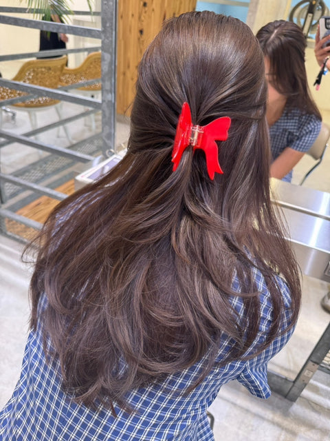 Bow hair clip♡