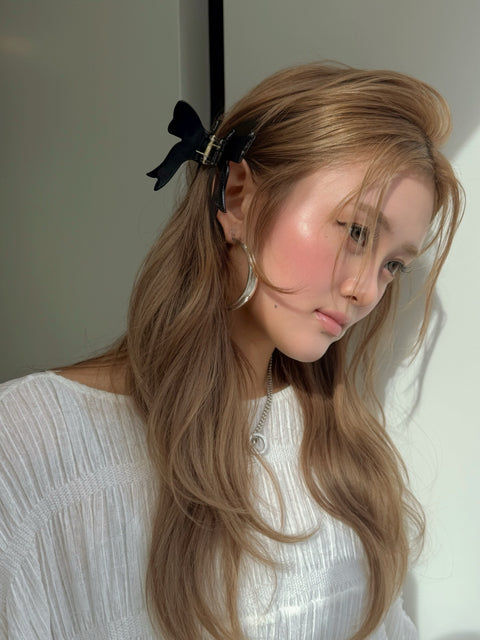 Bow hair clip♡