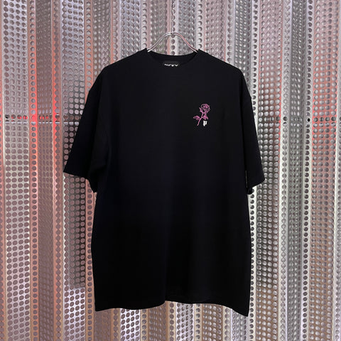 【NEW ITEMS】PICKY ORIGINAL “rose print T-shirt”_MAGENTA PINK