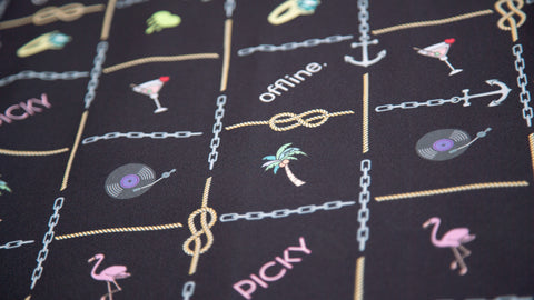 【Limited Edition】offline. × Picky the shop/bar “VACATION” Shirt