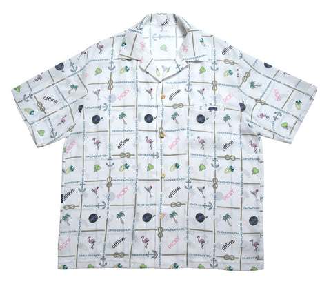 【Limited Edition】offline. × Picky the shop/bar “VACATION” Shirt